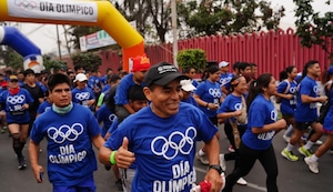 Se celebró la Gran Carrera Olímpica 3K con la participación de atletas de élite y ciudadanos