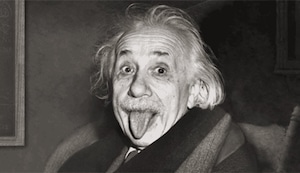 La historia detrás de la icónica foto de Albert Einstein sacando la lengua