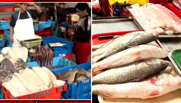 Precio del pescado en terminal de Villa María del Triunfo