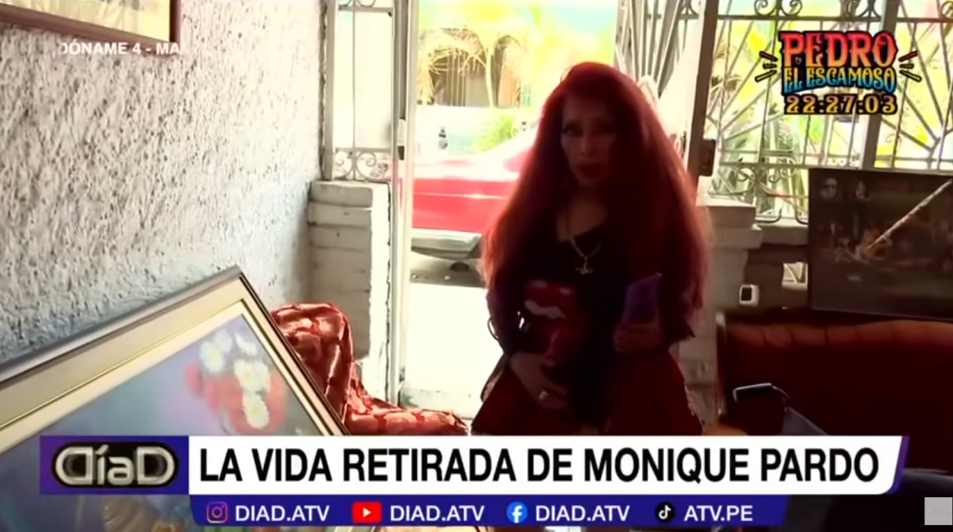Monique Pardo vende antigüedades para poder solventarse.