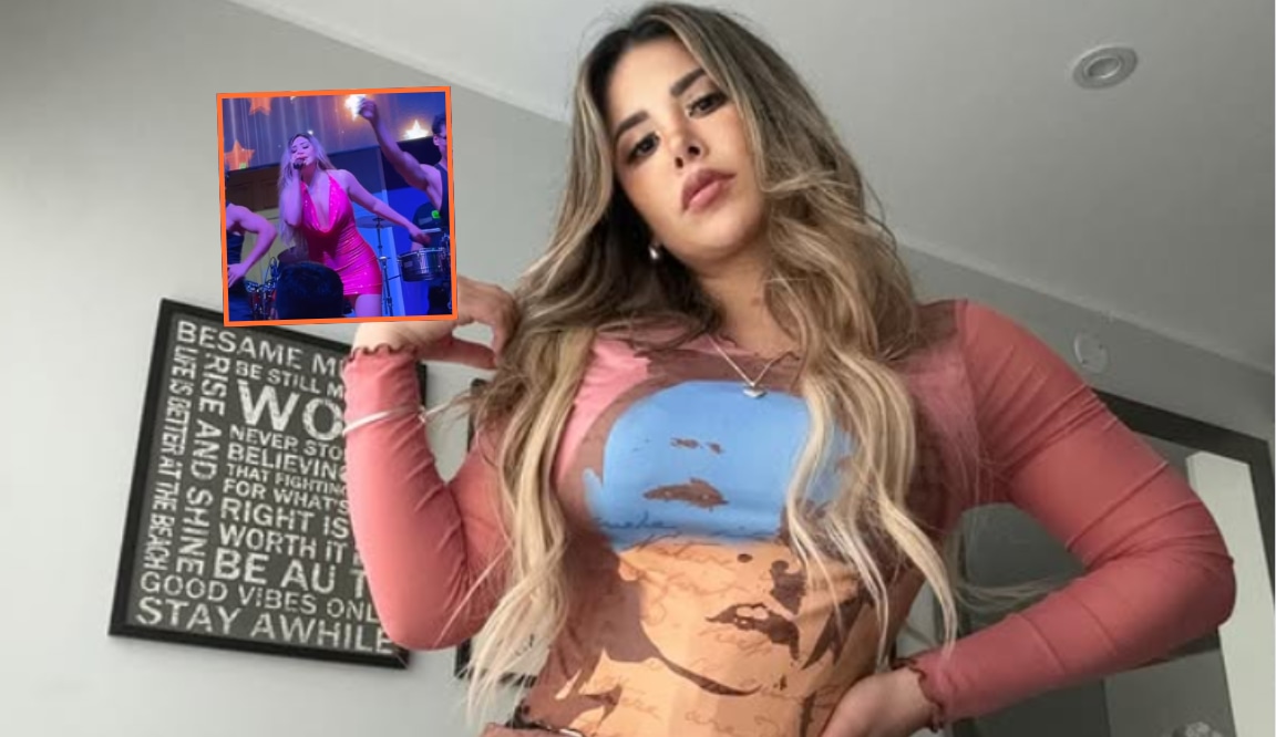 Gabriela Serpa trolea a su hermana Claudia al escucharla cantar.