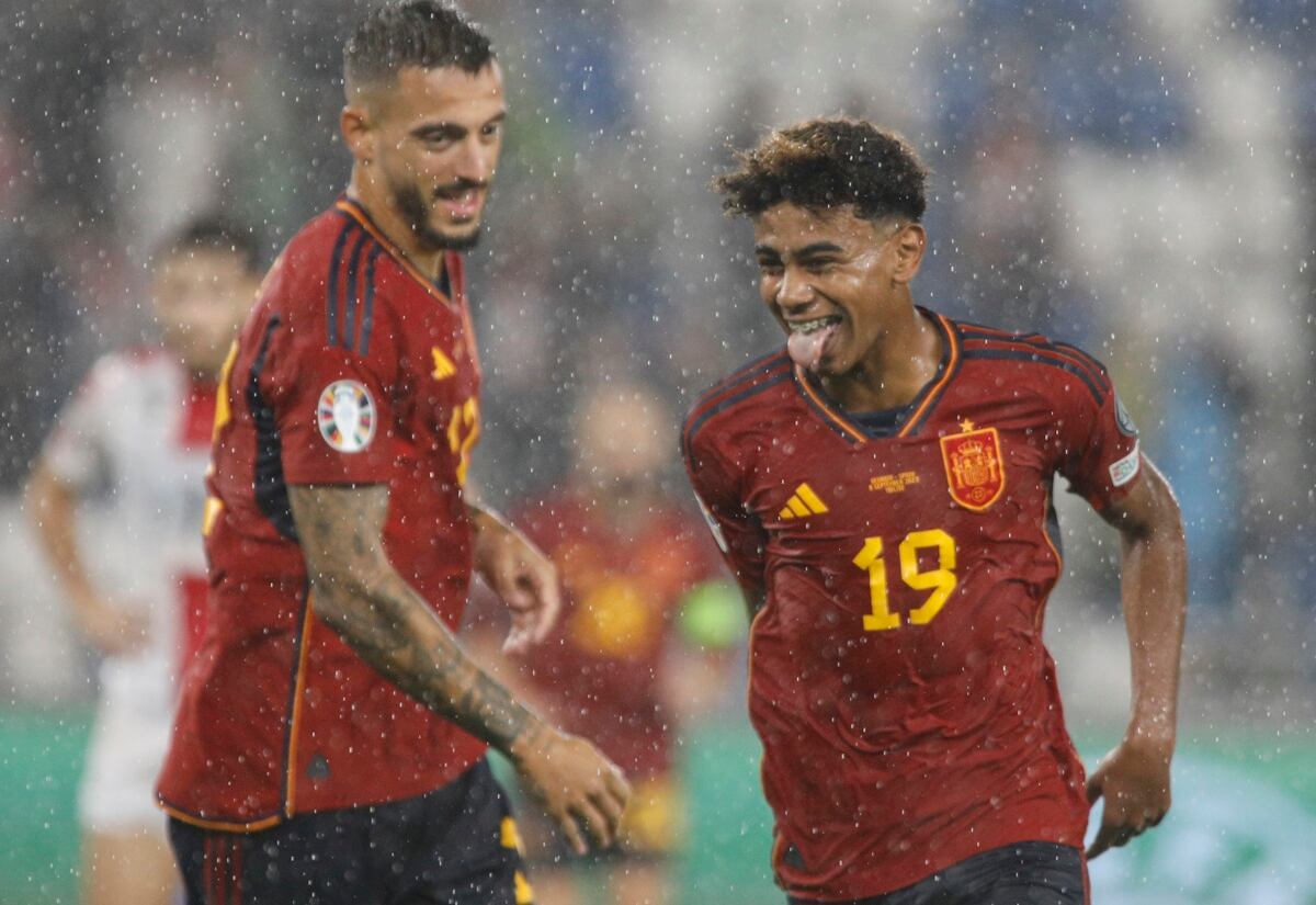 España vs. Georgia (7-1): goles, video y resumen del partido rumbo a la Euro 2024. (Foto: EFE)