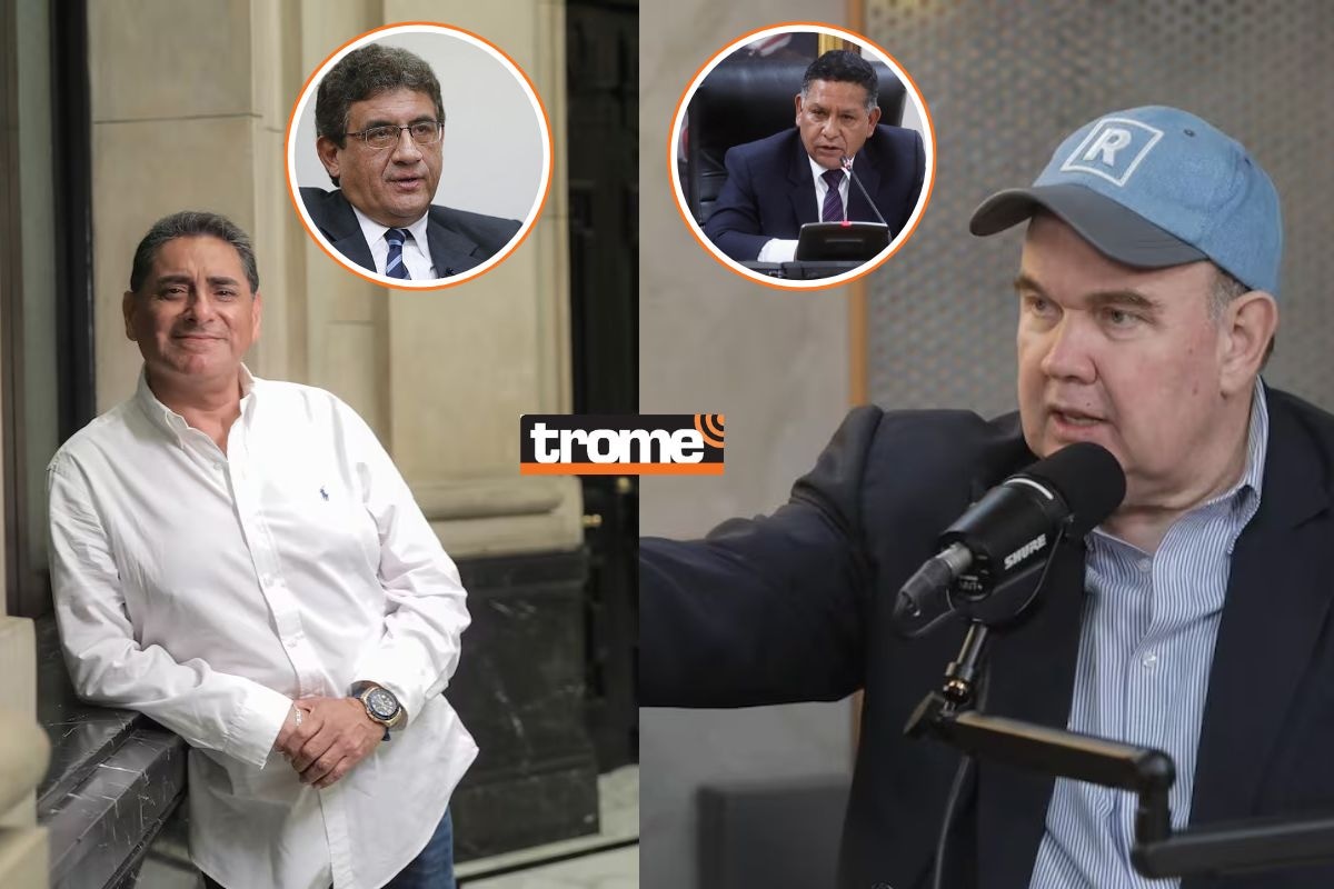 Juan Sheput descarta que Carlos Álvarez renuncie a su candidatura, pero Esdras Medina considera que sí sería una opción que le endose sus votos a Rafael López Aliaga.