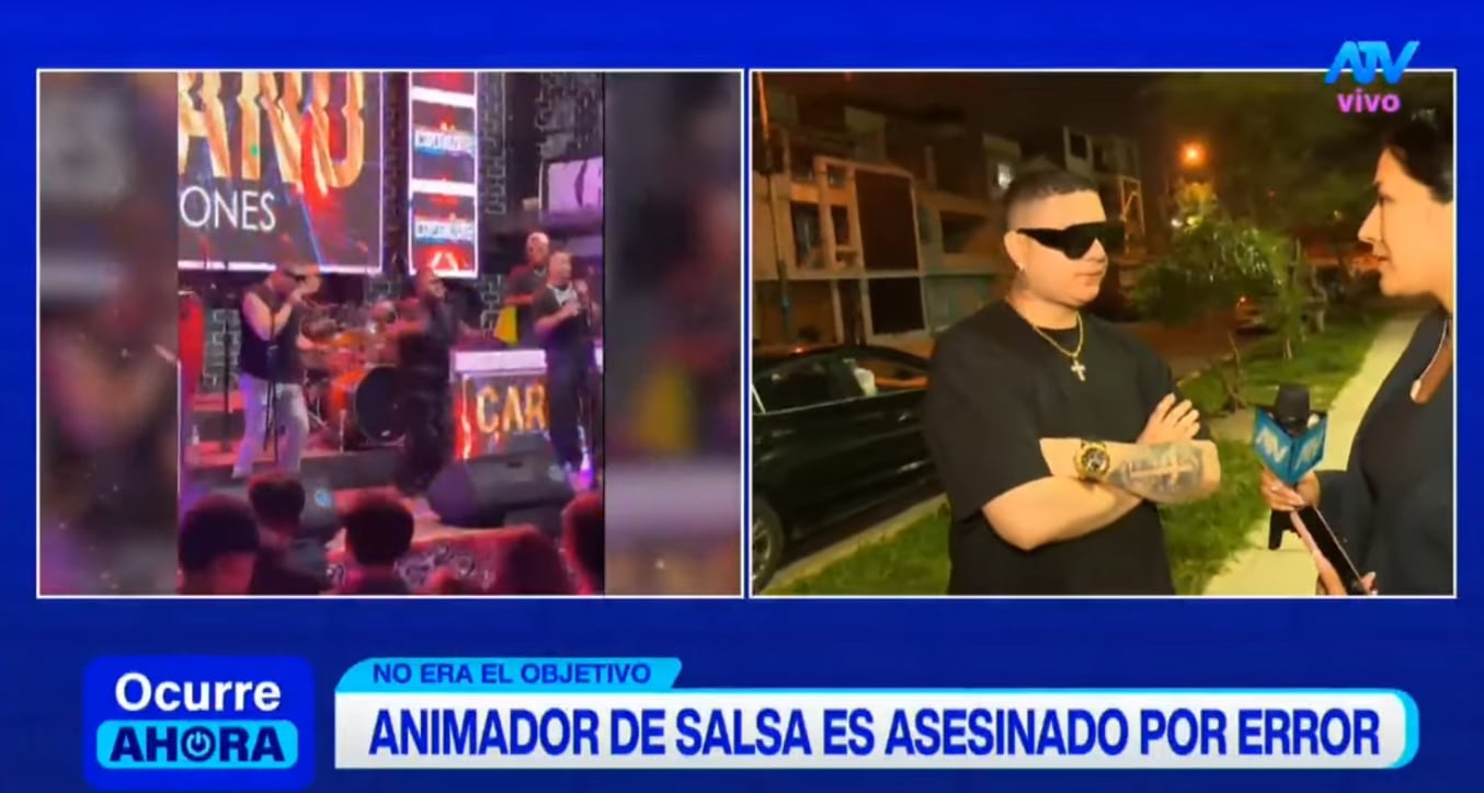 Dueño de orquesta donde trabajaba Romario Cartagena contó que conversaron con él minutos antes del asesinato.