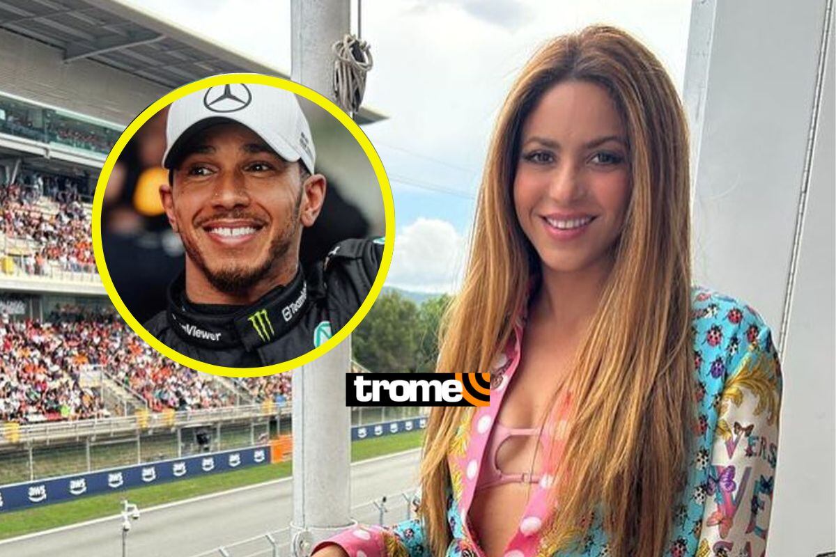 Según la revista People, Shakira y Lewis Hamilton sí tendría una relación más que amical. (Foto: Composición)