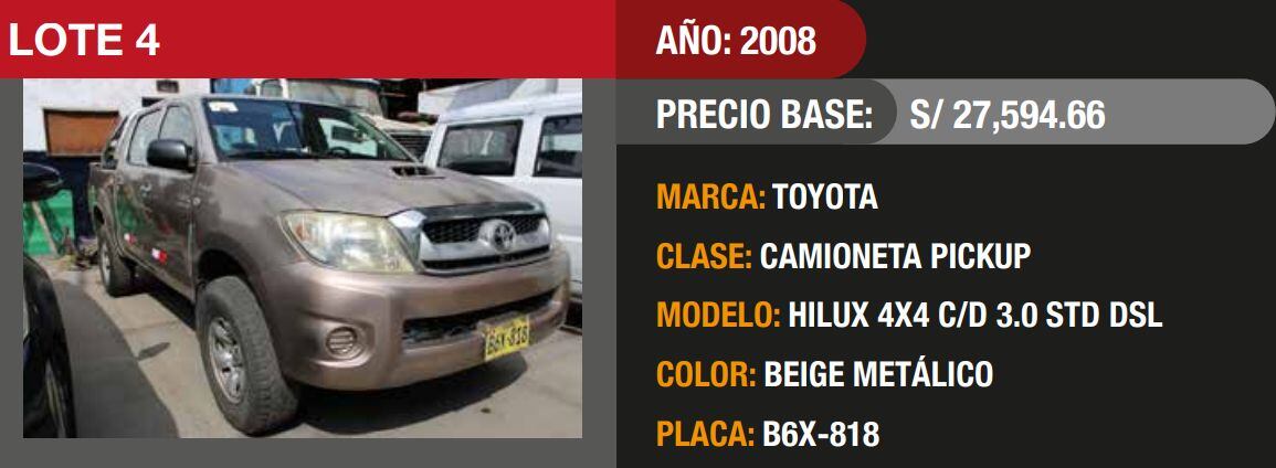 Autos, camionetas y remolques.