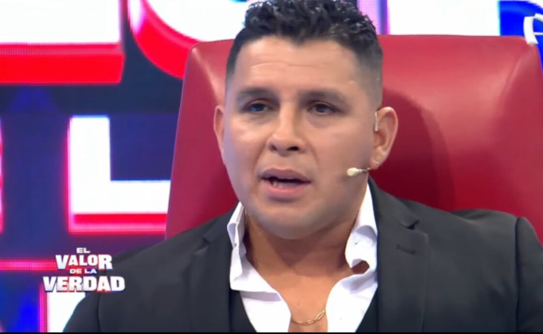 Néstor Villanueva se sentó en el sillón rojo de El valor de la verdad. (Captura Panamericana)
