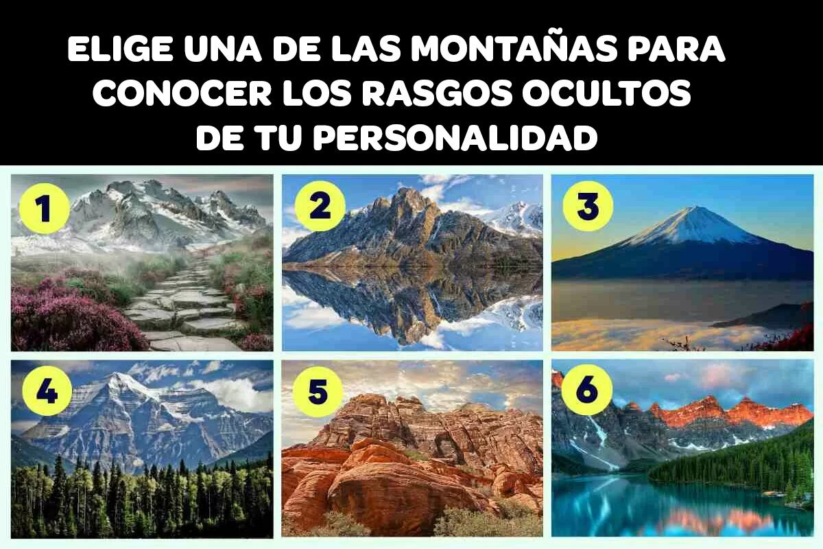 Elija una montaña entre las siguientes seis opciones para revelar sus rasgos de personalidad subconscientes. (Foto: jagranjosh)