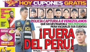 ¡FUERA DEL PERÚ!