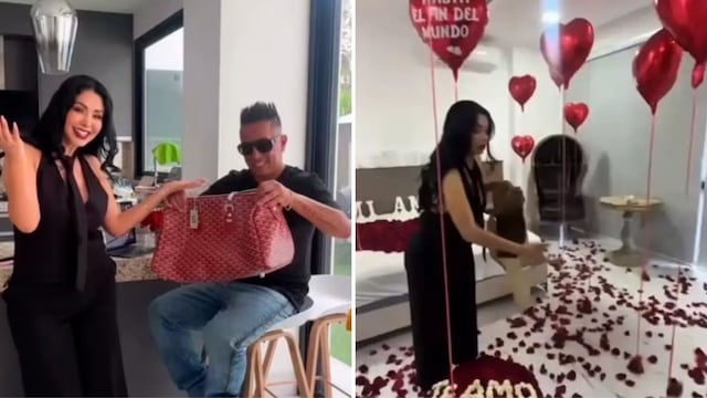 Pamela Franco sorprende a Christian Cueva con lujoso bolso por su cumpleaños