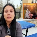 Tula llora al separarse de su hija y dejarla en universidad del extranjero