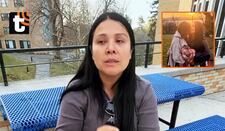Tula Rodríguez rompe en llanto al separarse de su hija y dejarla en el extranjero: “Te amo hasta el infinito”