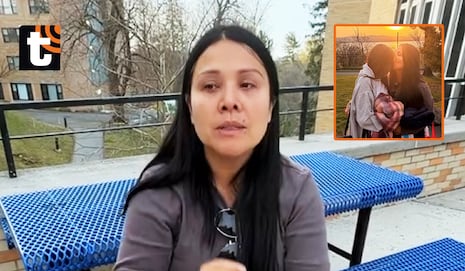 Tula Rodríguez rompe en llanto al separarse de su hija y dejarla en universidad del extranjero: “Te amo h...