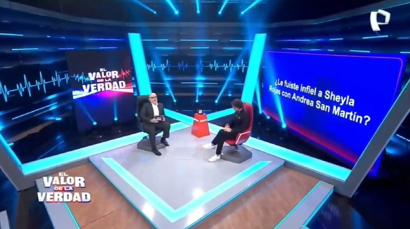 Antonio Pavón le fue infiel a Sheyla Rojas con Andrea San Martín.