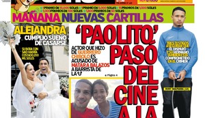 ‘PAOLITO’ PASÓ DEL CINE A LA CÁRCEL
