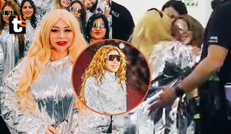¡Momento épico! Susy Díaz rompe el ‘protocolo’ y abraza a Shakira segundos antes de subir al escenario de...