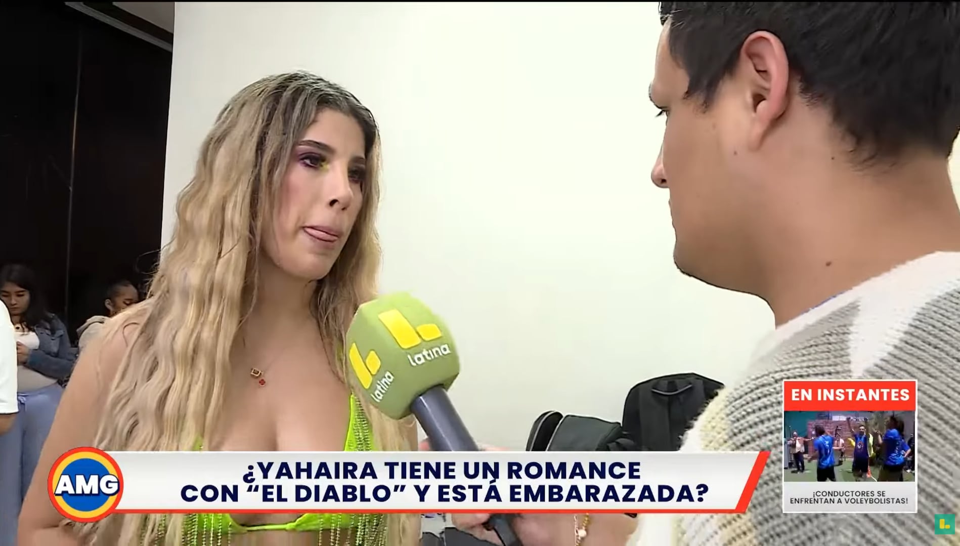 Cantante fue consultada por su relación con Luis Fernando Rodríguez. (Foto: Latina)