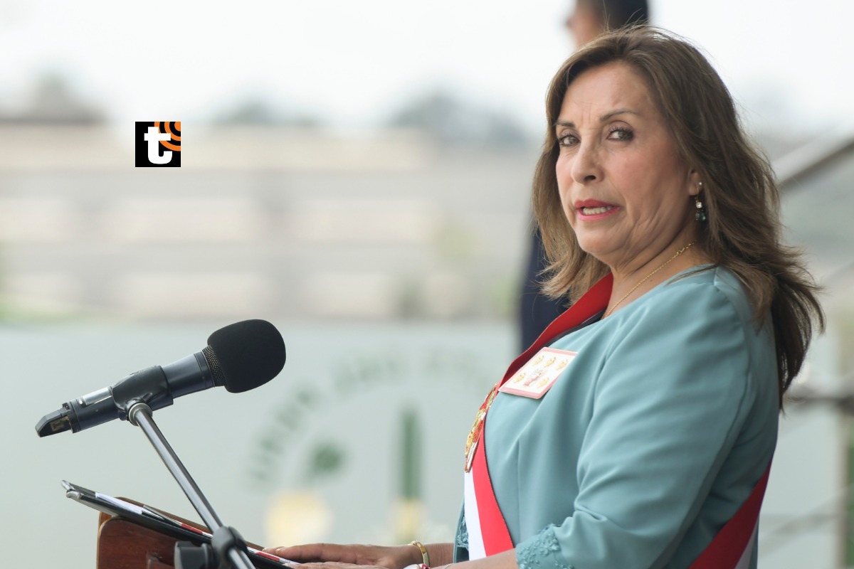 Dina Boluarte resaltó la labor del Ejército durante su discurso por el 199 aniversario de la batalla de Ayacucho. Foto: Presidencia de la República.