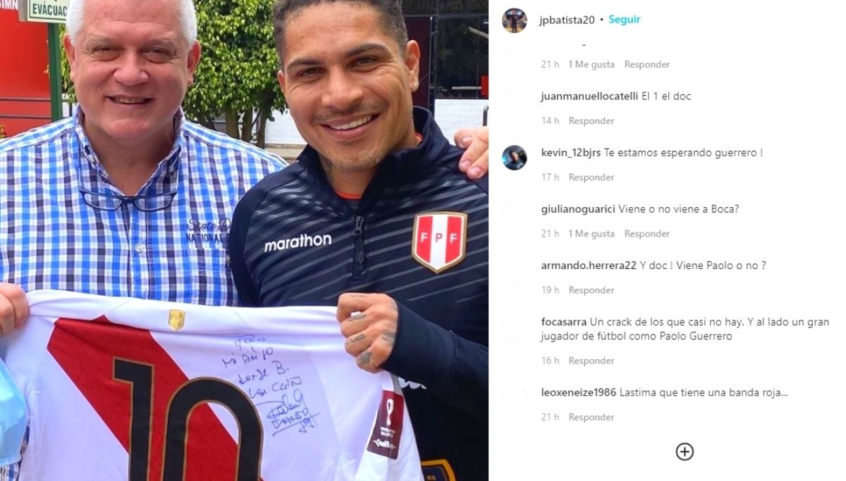 Hinchas de Boca ya le dan la bienvenida a Paolo Guerrero (Captura)