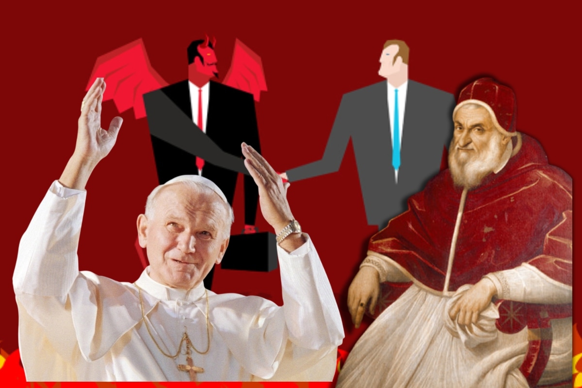 ¿Qué significa ser abogado del diablo y qué tienen que ver los papas Sixto V y Juan Pablo II? Foto: Composición Trome.