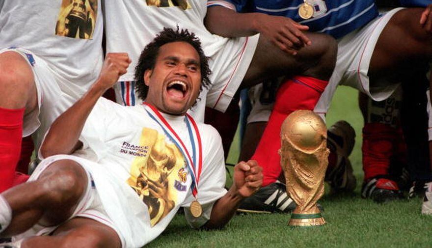 Christian Karembeu fue campeón con su selección en el Mundial Francia 1998.