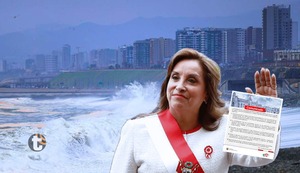 Presidencia del Perú se pronuncia sobre alerta de tsunami: “a mantener la calma”