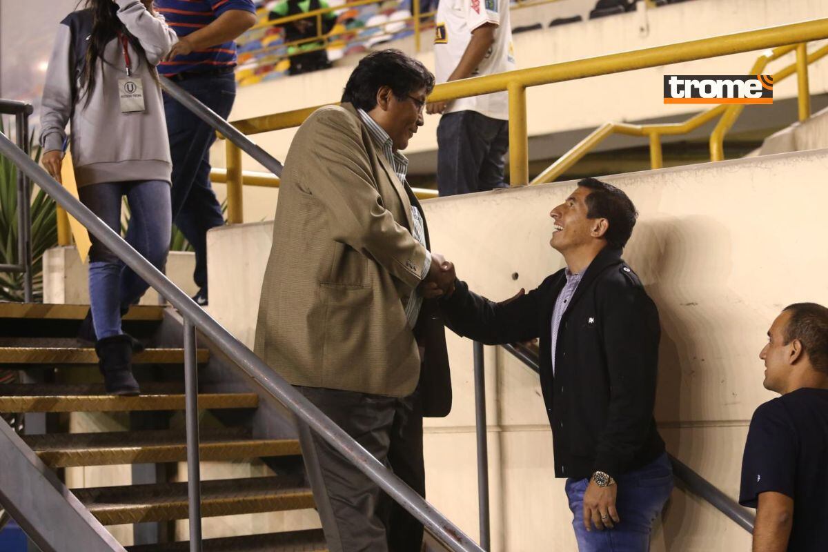 Directivos de Univeristario dieron mensaje a Johan Fano (Foto: GEC)