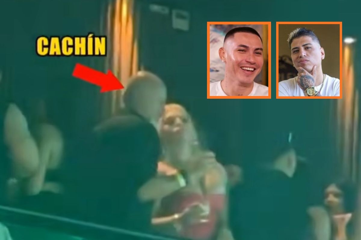 Carlos Alcántara fue ampayada con sensual rubia /(Magaly Tv/ @gec)