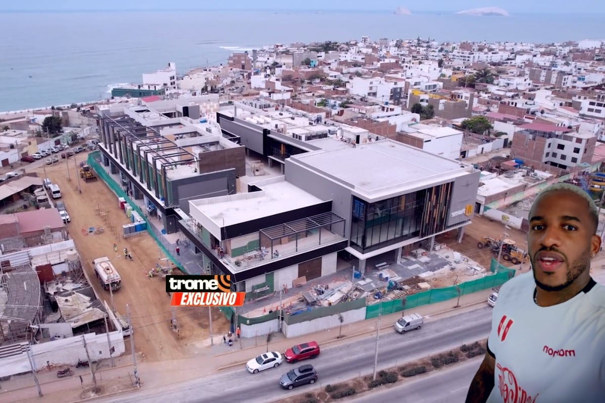 “La madre de Jefferson Farfán (doña Charo) fue la visionaria de este terreno donde muy pronto funcionará KM40, el primer mall del Sur Chico de Lima”, dijo a Trome el gerente general de Alta Visione, José Zegarra. (Entrevista: Isabel Medina / Foto: Allengino Quintana/ Trome).