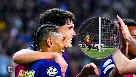 Raphinha puso 1-0 de Barcelona ante Borussia Dortmund por Champions League. (Video: ESPN)