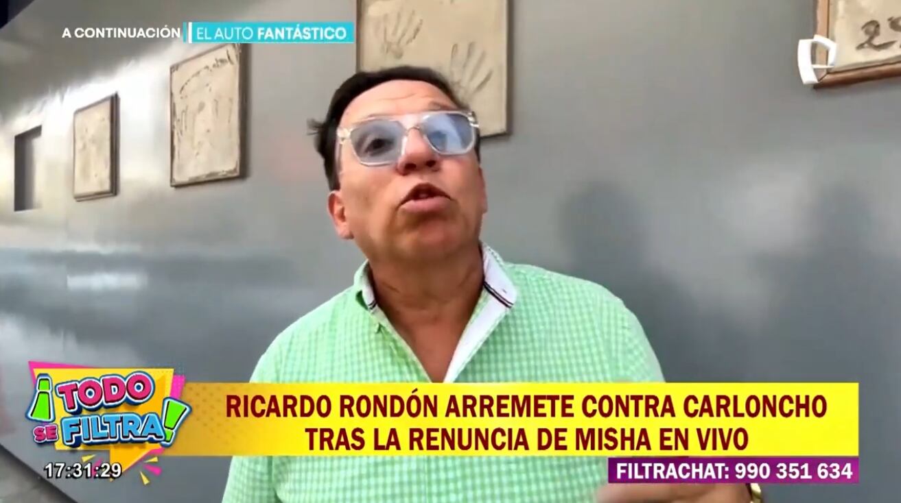 Ricardo Rondón es consultado sobre Carloncho.
