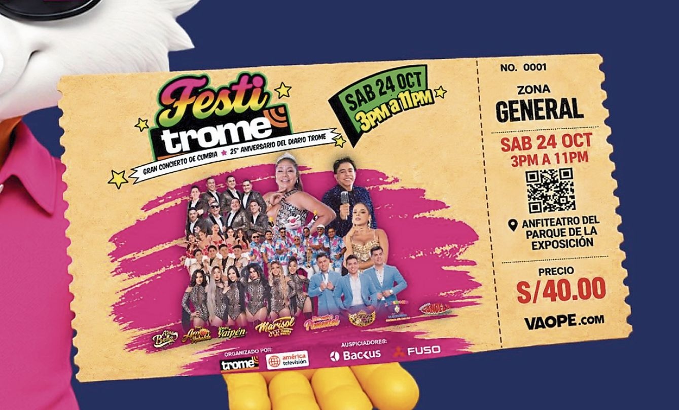 Cupones de descuento para el FestiTrome 2026 y sorteos de entradas