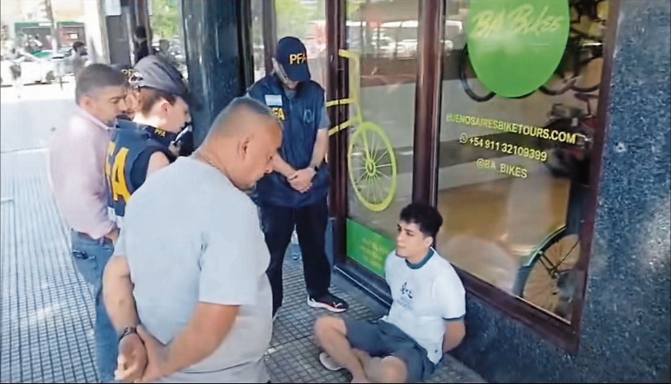 Captura de Deivi Junior Romero Ullilen (36), ‘Jorobado Deivi’