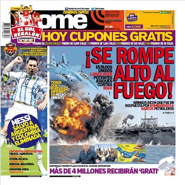Portada Trome
