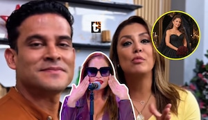 Melanie se burla de Karla Tarazona al verla con vestido de novia color negro: “Así se mata el gusano”