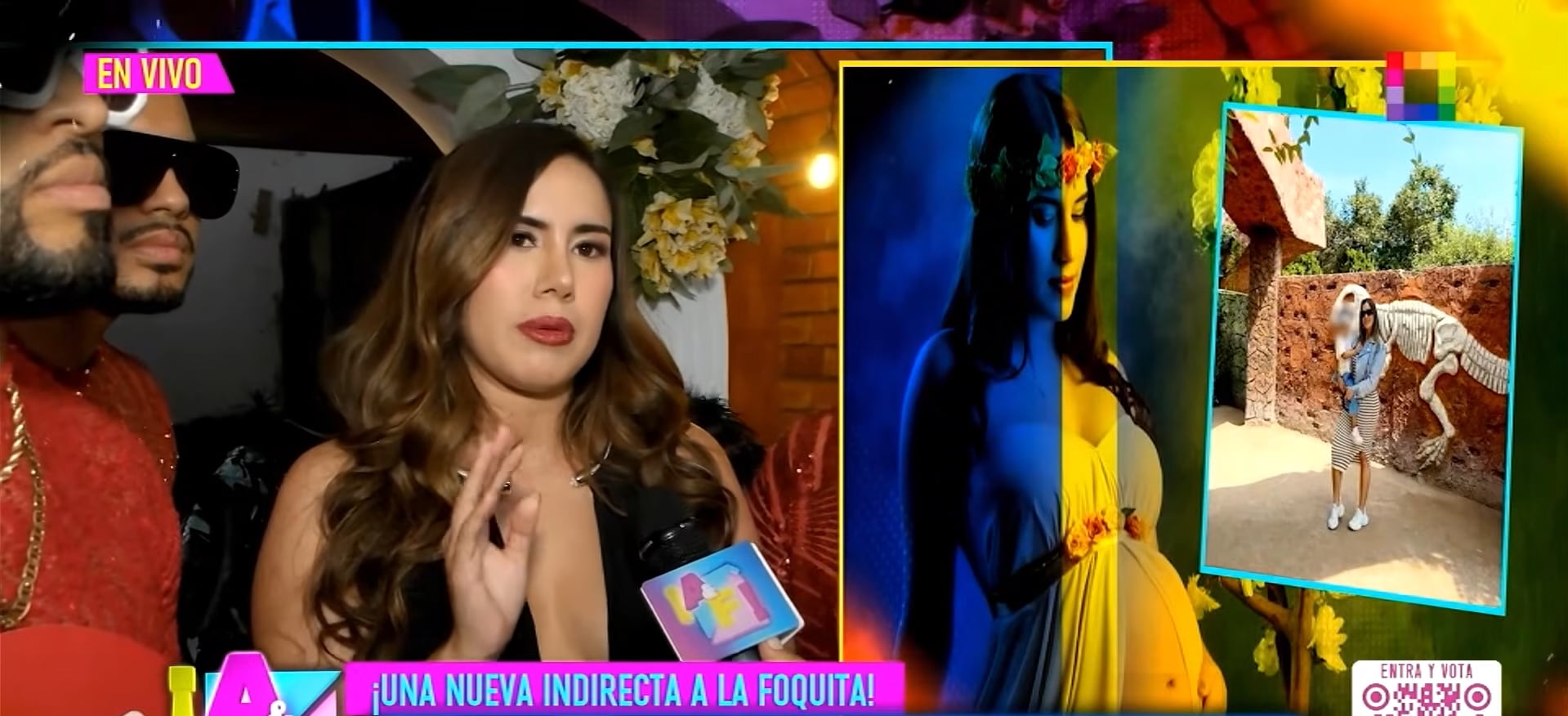 Joven habló sobre cómo es su relación con Jefferson Farfán. (Fuente: Willax)