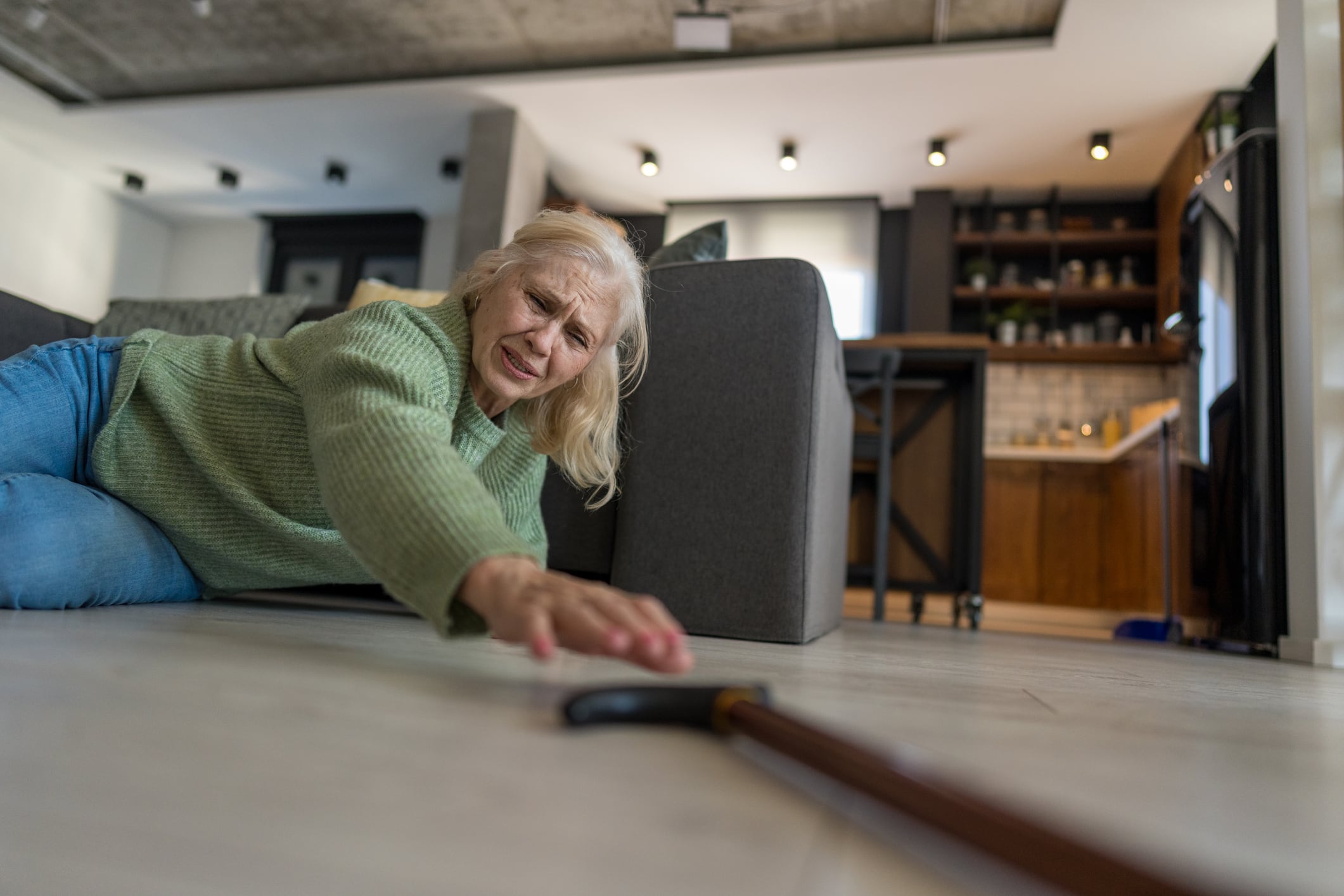 Caídas en el adulto mayor. Foto: composición/Istock