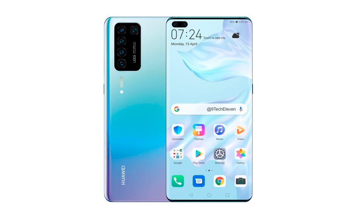 Según la fuente, el celular llegaría el 2020 con 7 cámaras. (Foto: 9techeleven)