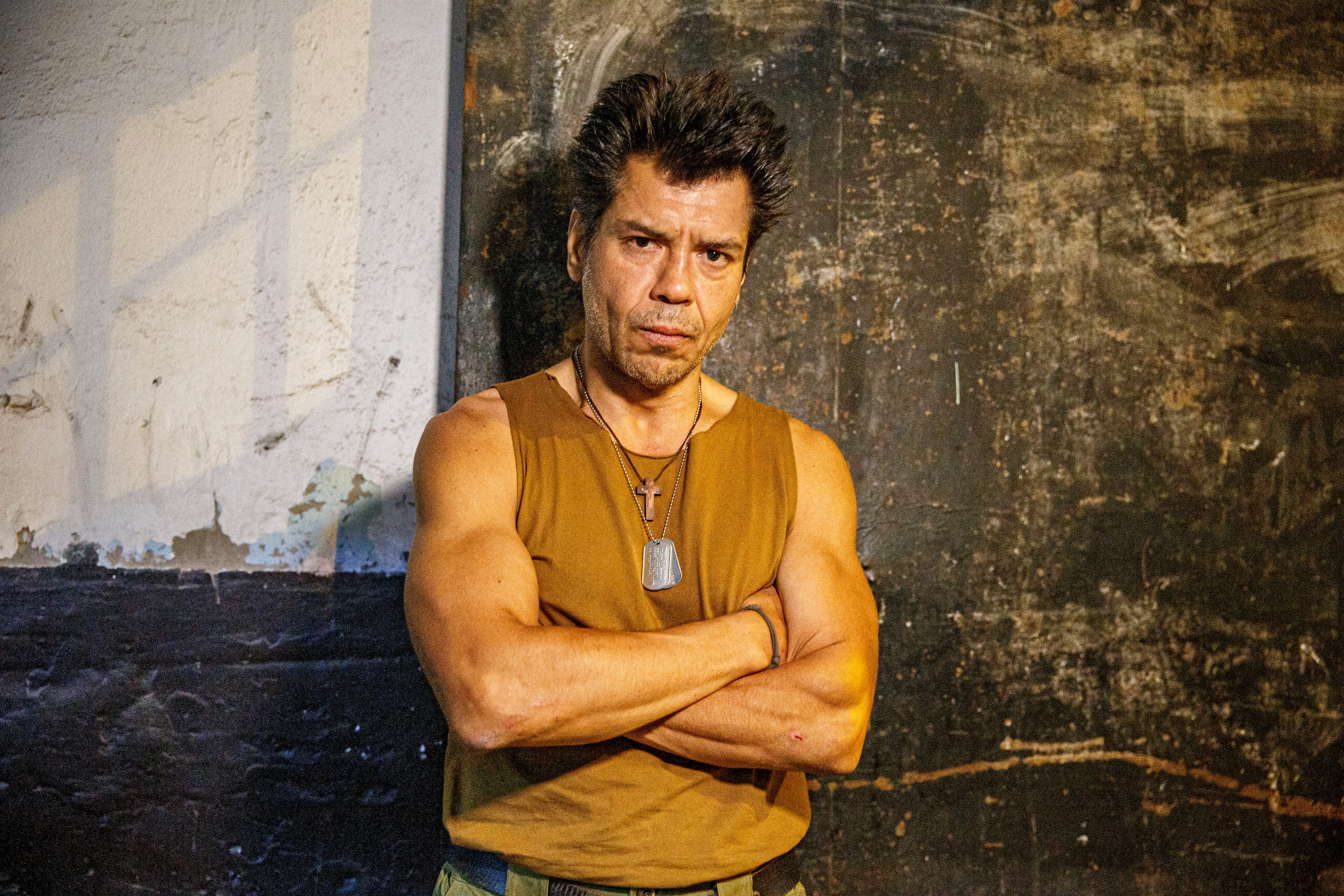 Pietro Sibille vuelve a ponerse en la piel del Mandril. (Foto: César Campos)