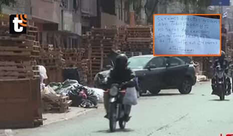 ¡Terror en El Agustino! Extorsionadores dejan sobres con balas a más de 20 recicladores de parihuela