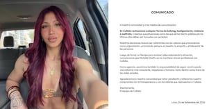 Michelle Onetto es desvinculada de agencia de influencers tras polémica por presunto bullying escolar