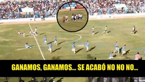 Festejaron el triunfo que no era: insólita eliminación en la Copa Perú se vuelve viral