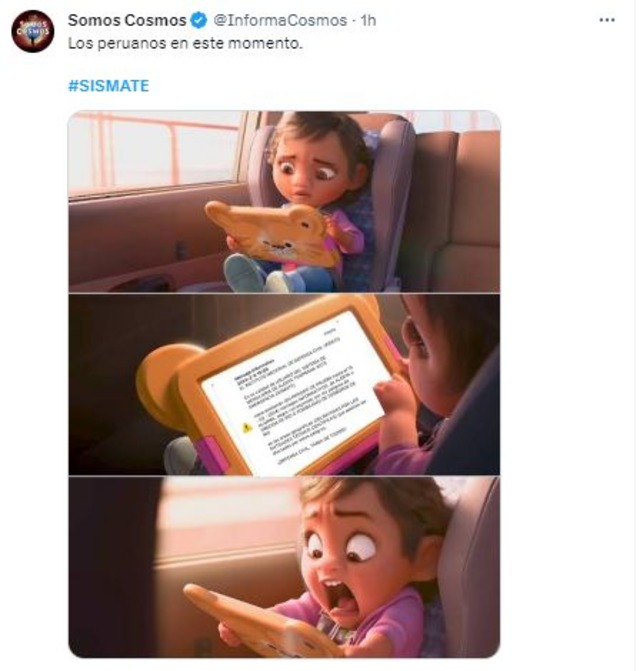 Los memes del Sismate (Foto: Twitter)