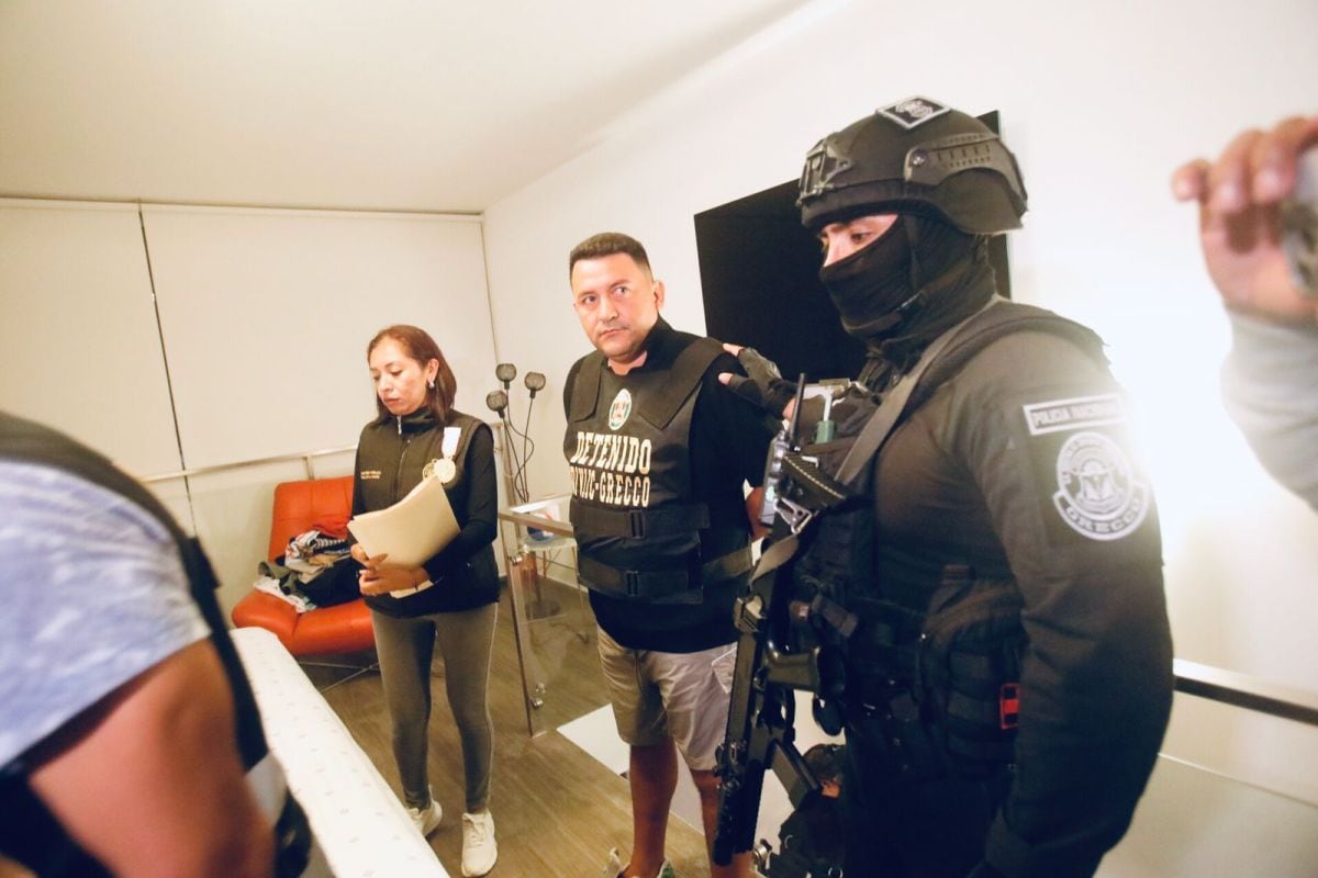 Víctor Eduardo Meza Escobar fue detenido en un departamento de Miraflores. (Fotos: César Grados / @photo.gec)