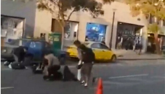 TROME | Delincuentes se enfrentan a la policía en la avenida Emancipación (Ocurre Ahora)