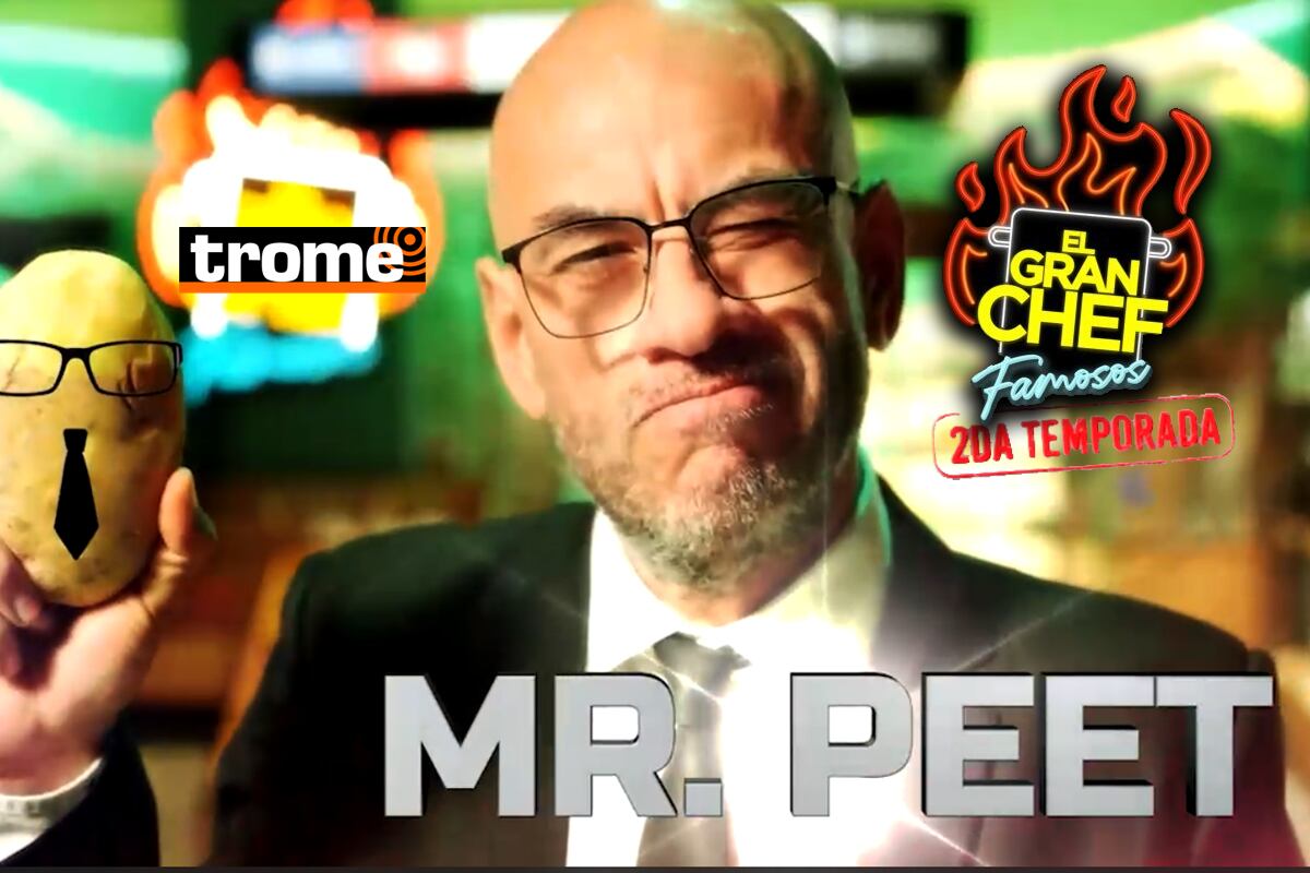 Mr. Peet es uno de los 12 famosos que serán parte del reality de cocina de Latina.