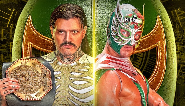 Dominik Mysterio defenderá el Megacampeonato AAA ante El Grande Americano. (WWE)
