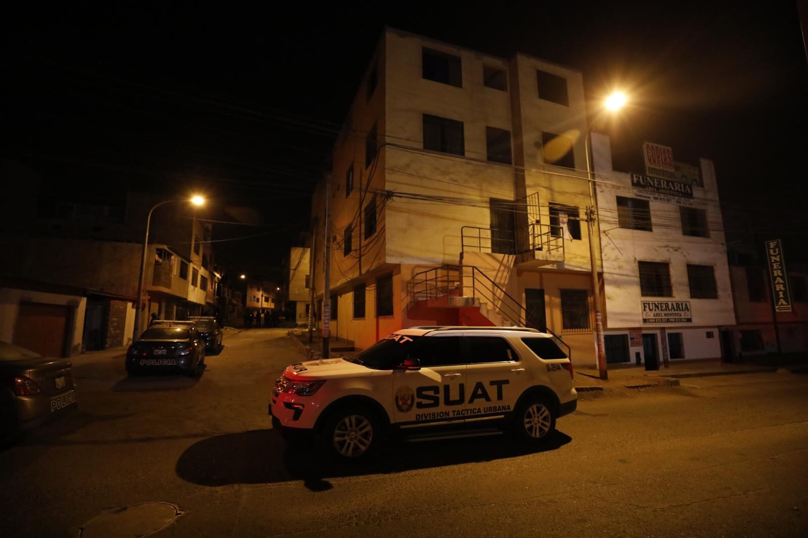 La Policía realizó un impresionante operativo para capturar al sujeto que asesinó a padre de familia, en San Juan de Miraflores. | Foto: Cesar Bueno