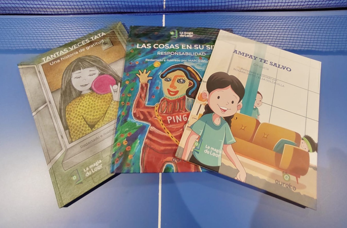 “Impactando vidas” presenta cuentos basados en historias infantiles y su vínculo con el deporte. (Foto: Instagram)