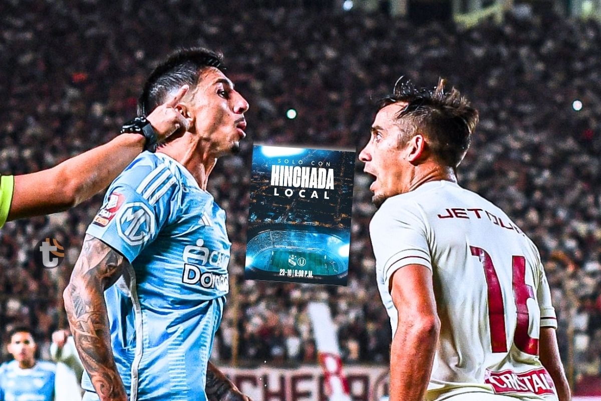 Sporting Cristal definió que duelo ante Universitario se jugará sin hinchada visitante (Foto: @Andina)